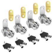 Sartatue front view chrome cam locks showing durable finish and secure fit