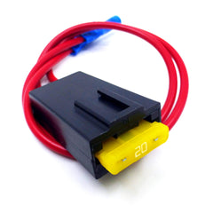 Scag 48430 front view fuse holder showing mounting and secure fit to restore safety