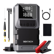 Scatach front view of unit showing compact design and portability benefit