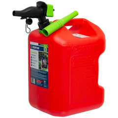 Scepter red can front view showing capacity and design benefits