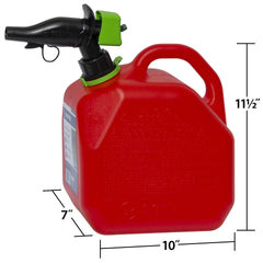 Scepter closeup of SmartControl spout demonstrating precise squeeze flow control
