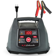 Schumacher front view of SC1281 showing durable housing and brand for reliable charging