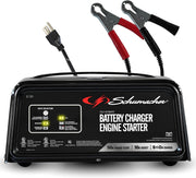 Schumacher SC1305 front panel shot showing controls and benefit of intuitive operation
