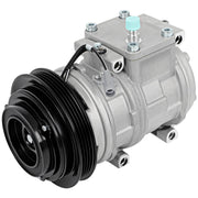 SCITOO compressor front view showing mounting points and fitment benefit