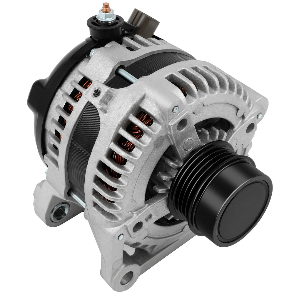 SCITOO alternator front view showing housing and label for confident OE fit