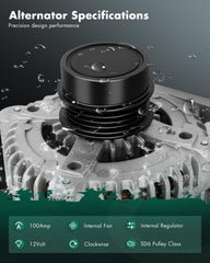 SCITOO alternator side profile highlighting compact design and durability