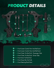 SCITOO outer tie rod ES800955 detail showing pre-greased joint benefit