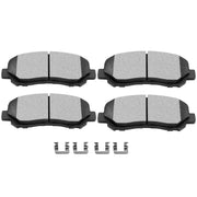 SCITOO front brake pads packaging showing kit and included four pads for convenience