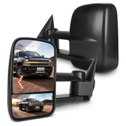 SCITOO front-facing mirror pair showing styling and fit for Silverado
