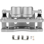 SCITOO front left caliper front view showing fit and reliability