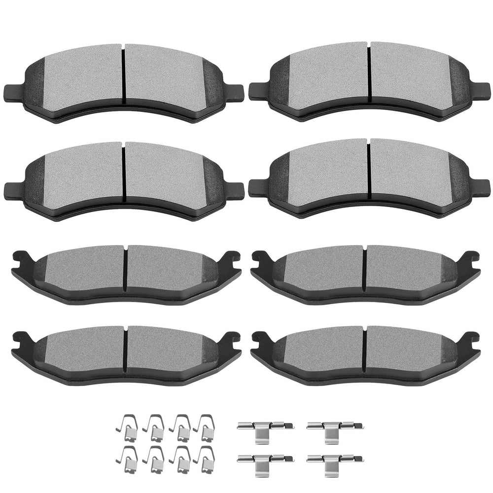 SCITOO front pads packaging showing kit and easy replacement benefit