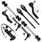 SCITOO front suspension kit full layout showing all nine parts benefiting repair efficiency