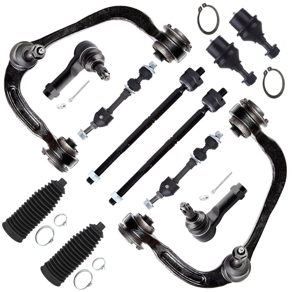 SCITOO front suspension kit overview showing all 12 pieces for easy replacement