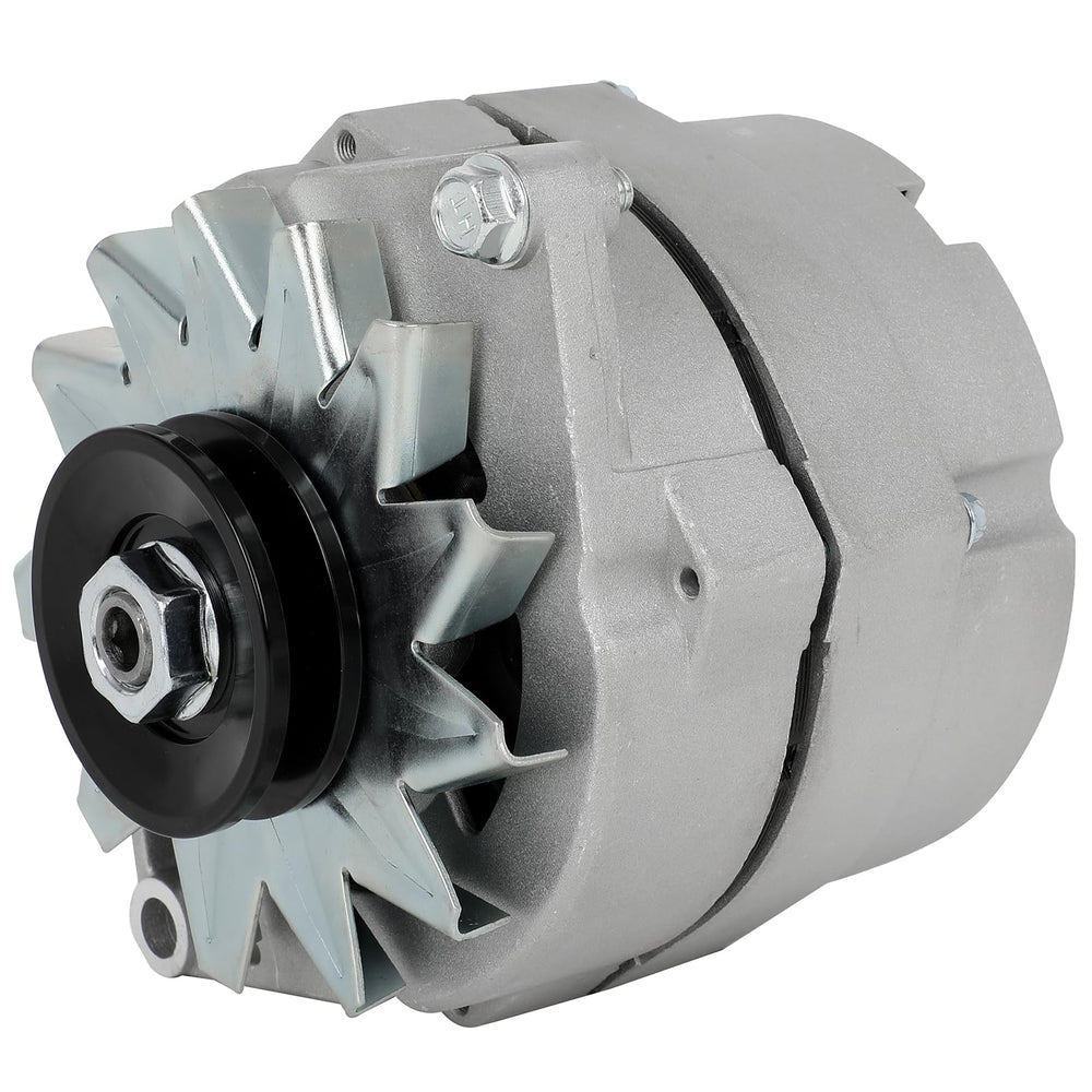 SCITOO front view of 10SI alternator showing compact housing and reliable output