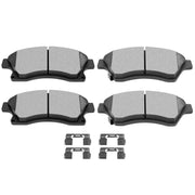 SCITOO front-view brake pads set showing complete kit and fitment benefit