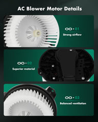 SCITOO motor label showing OEM numbers 68232369AA PM4104 700308 for confident compatibility
