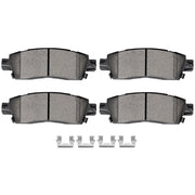 SCITOO rear brake pads front packaging showing ready-to-install kit benefit