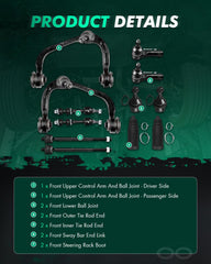 SCITOO passenger-side upper control arm detail for improved fit and durability