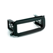 Scosche front view of CR1277B dash kit showing clean single-DIN fit benefit