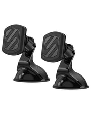 Scosche mount front view showing secure magnetic hold and easy access