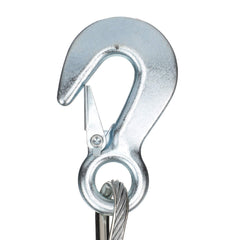 Seachoice spooled cable on a hand winch showing easy handling and smooth spooling