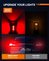SEALIGHT detailed view of 3030 SMD chips delivering brighter 360° light benefit