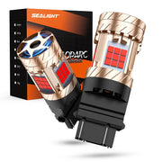 SEALIGHT 3157 front view pack showing plug-and-play bulbs for quick upgrade