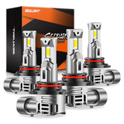 SEALIGHT front packaging showing dual 9005 9006 bulbs and quick benefits