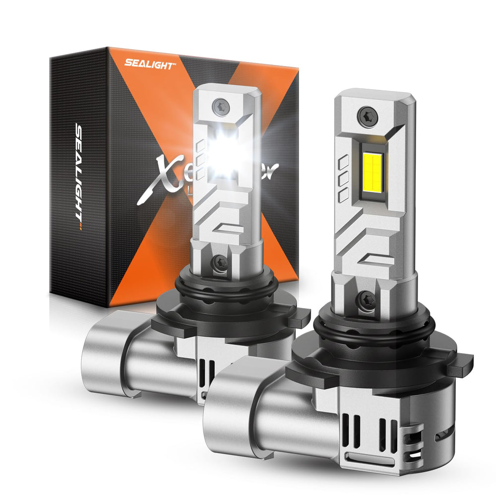 SEALIGHT 9006 front packaging showing both bulbs and benefits