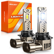 SEALIGHT 9006 HB4 front view showing bulb face and focused LEDs for brighter roads