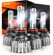 SEALIGHT front packaging showing bulbs and benefits, clear unboxing advantage