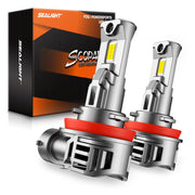 SEALIGHT front view of bulb pair showing compact plug-and-play design and easy swap benefit