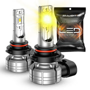 SEALIGHT front packaging showing H10 amber bulbs and benefits