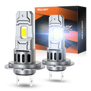 SEALIGHT front view of bulbs and packaging showing plug-and-play design and quick install benefit