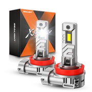 SEALIGHT H11 front view pair showing compact design and bright output benefit