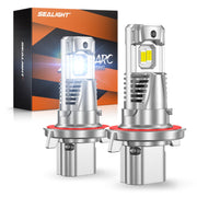 SEALIGHT bulb front view showing compact 1:1 base and brighter output