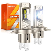 SEALIGHT front view of H4 bulb showing profile and plug for easy fitment