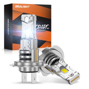 SEALIGHT H7 front assembly showing clean beam and improved visibility