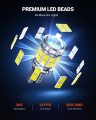 SEALIGHT optical lens detail demonstrating focused wide beam