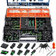 Seamaka front packaging showing 37 assembled connector sets for quick identification and readiness