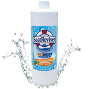 Seat Reviver front bottle 32oz showing label and matte finish benefit