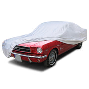 SEAZEN front overview of cover on Mustang showing full protection and neat fit