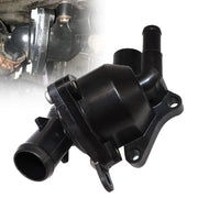 SecosAutoparts thermostat housing front view showing correct fit