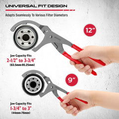 SEDY ergonomic bi-material grips offering comfort and reduced hand fatigue