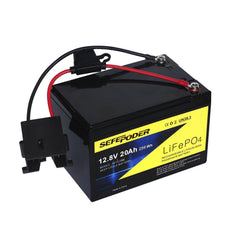 SEFEPODER front view of battery showing compact design and easy fit