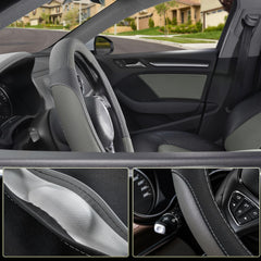 SEG Direct installed on steering wheel demonstrating improved grip and safer handling