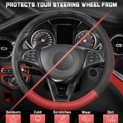 SEG Direct installed on steering wheel demonstrating improved grip and interior update