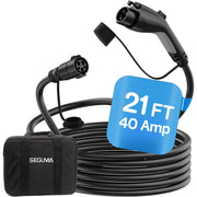 SEGUMA front connector close-up showing solid build and reliable connection