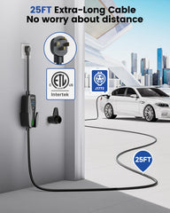 SEGUMA TFT screen and LED indicator displaying charging status at a glance