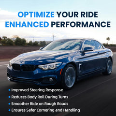 SegurVelo installed on Mustang suspension showing improved stability